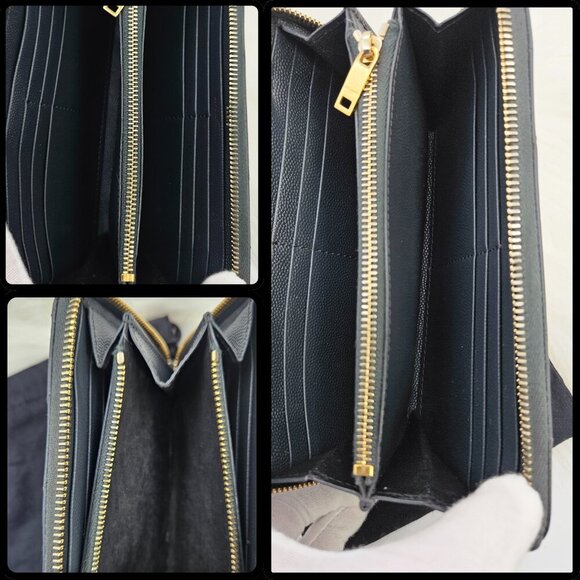 Saint Laurent  Cassandre Matelassé Zip Around Wallet - Picture 16 of 17